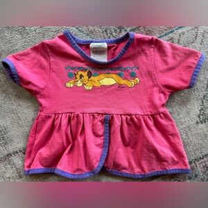 Vintage Lion King toddler shirt